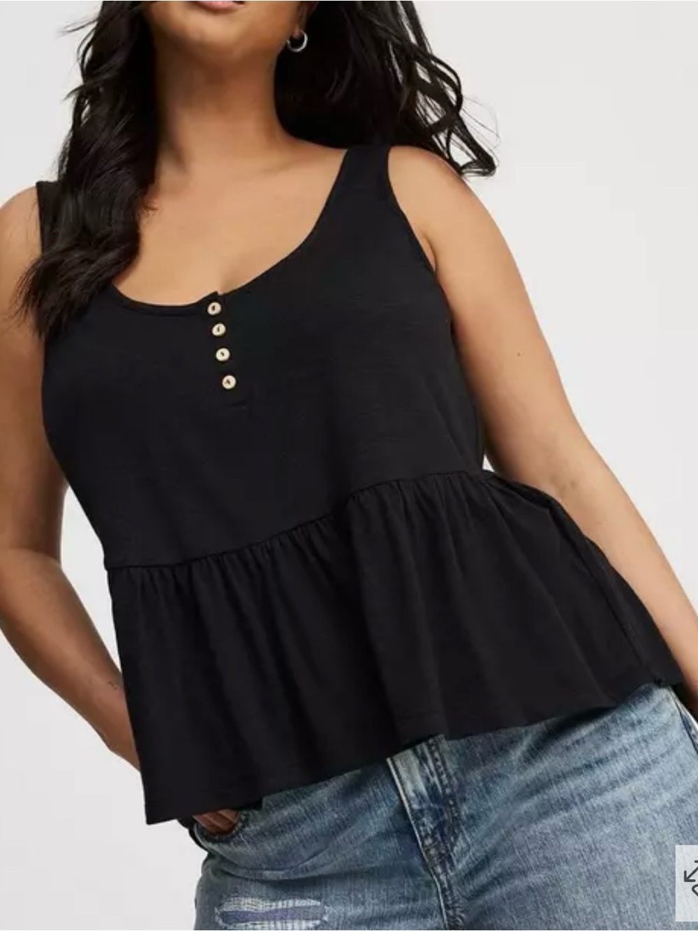 NWT torrid Babydoll Her tank